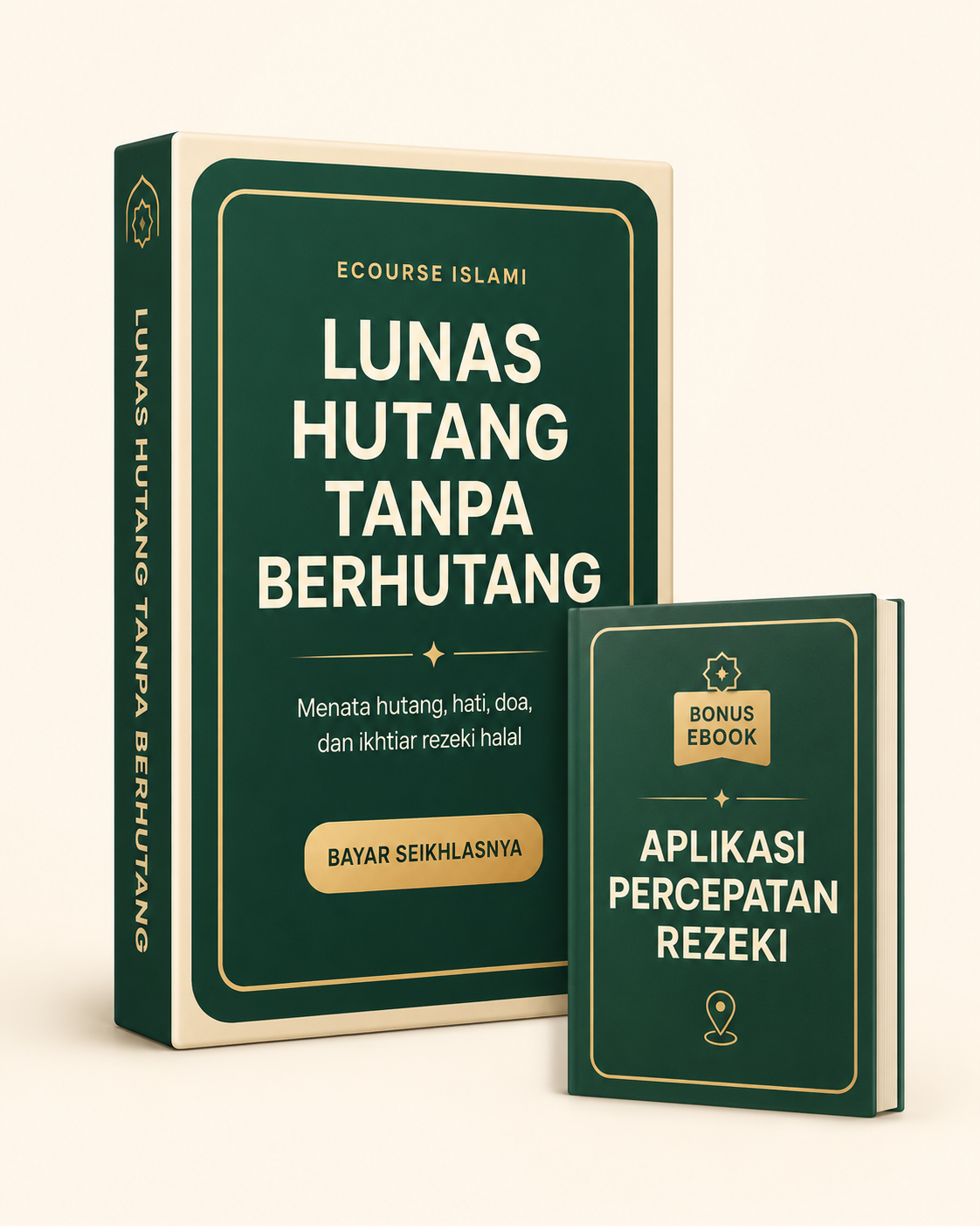 Paket ecourse lunas hutang dan bonus percepatan rezeki